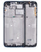 Carcasa media con marco de pantalla para Motorola Moto G7 Power (XT1955 / 2019) (Version US) (Azul Marino) (Set de 2 Piezas)