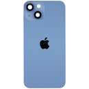 Tapa trasera con placa y magneto MagSafe para iPhone 14 (Azul, original usada grado A)