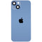 Tapa trasera con placa y magneto MagSafe para iPhone 14 (Azul, original usada grado A)