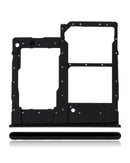 Bandeja para tarjeta SIM doble para Samsung Galaxy A20E (A202 / 2019) (Negro)