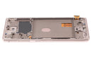 Pantalla OLED con marco para Samsung Galaxy S20 FE 4G / 5G (Naranja Cloud)