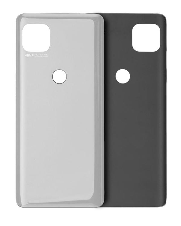 Tapa trasera original para Motorola Moto One 5G Ace (XT2113 -3 / 2020) (Plata Nebulosa)
