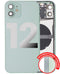 Tapa trasera con componentes pequenos preinstalados para iPhone 12 (Version internacional) Verde