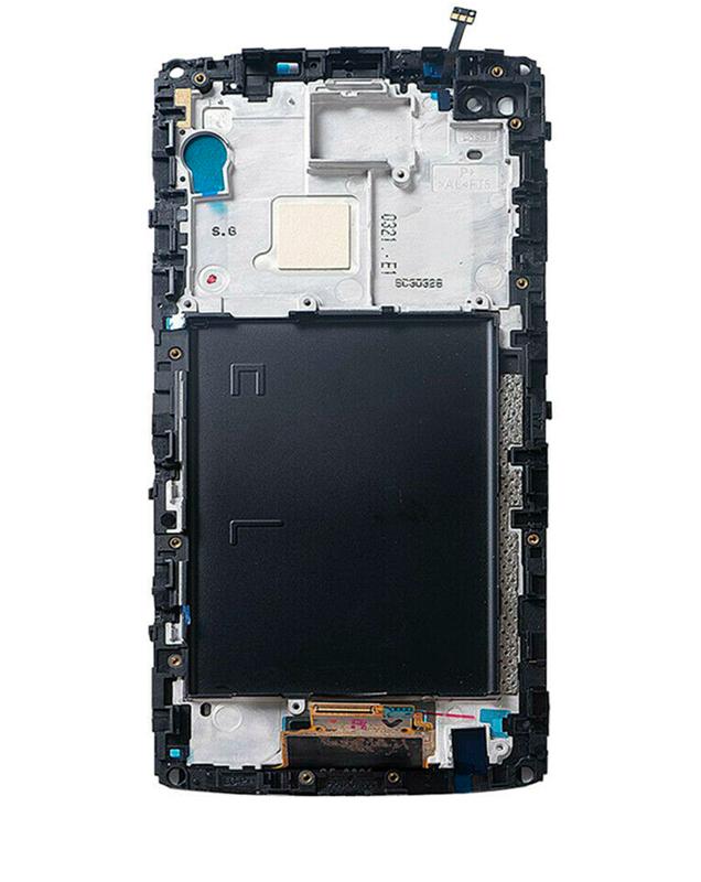 Pantalla LCD con marco para LG V10 (Reacondicionada) Negro