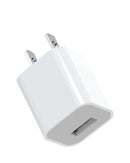 Adaptador de corriente USB-A para Apple (1.0A) para telefono / iWatch / iPad / iPod, paquete de 10