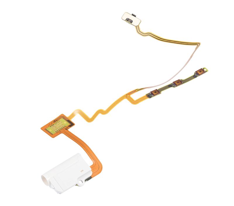 Flex de encendido y volumen para iPod Touch Nano 7 (Blanco)