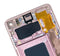 Pantalla LCD con marco para Samsung Galaxy S10 (sin sensor de huella) - Rosa Flamingo