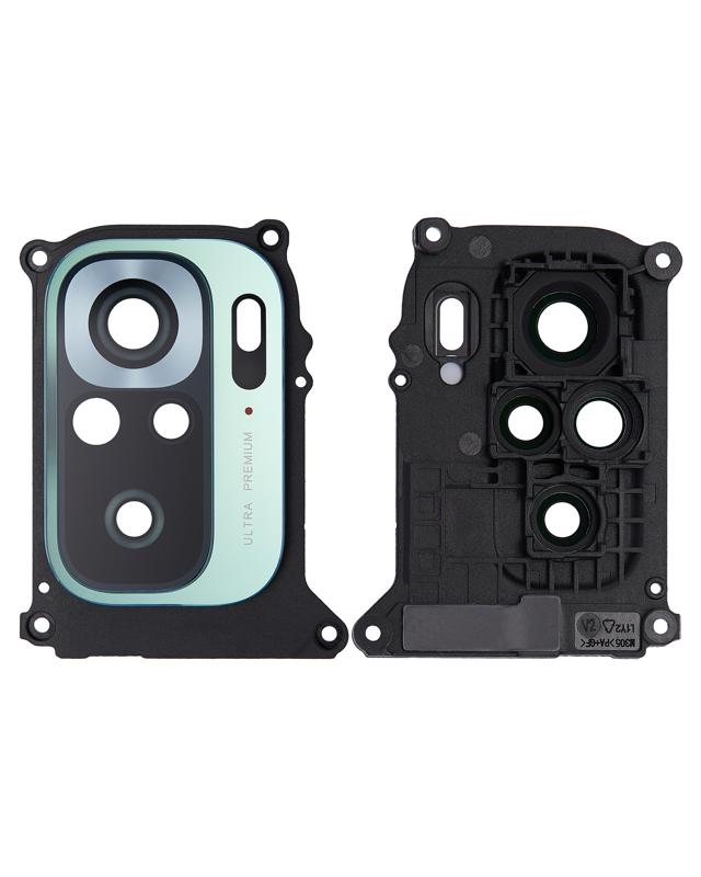 Lente de camara trasera con marco para Xiaomi Redmi Note 10S (Verde)