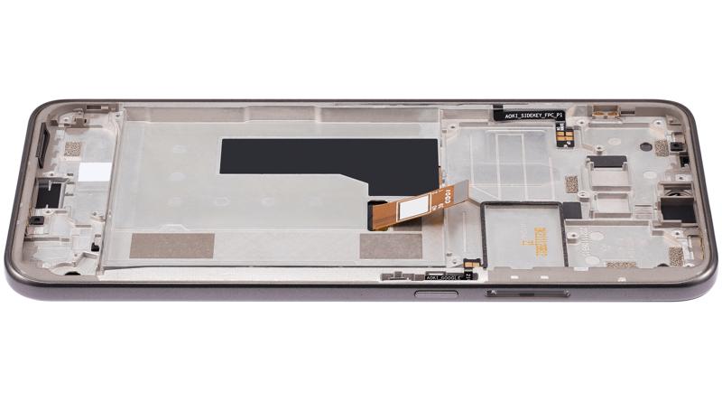 Pantalla LCD con marco para Nokia G300 (Reacondicionado) (Meteor Grey)