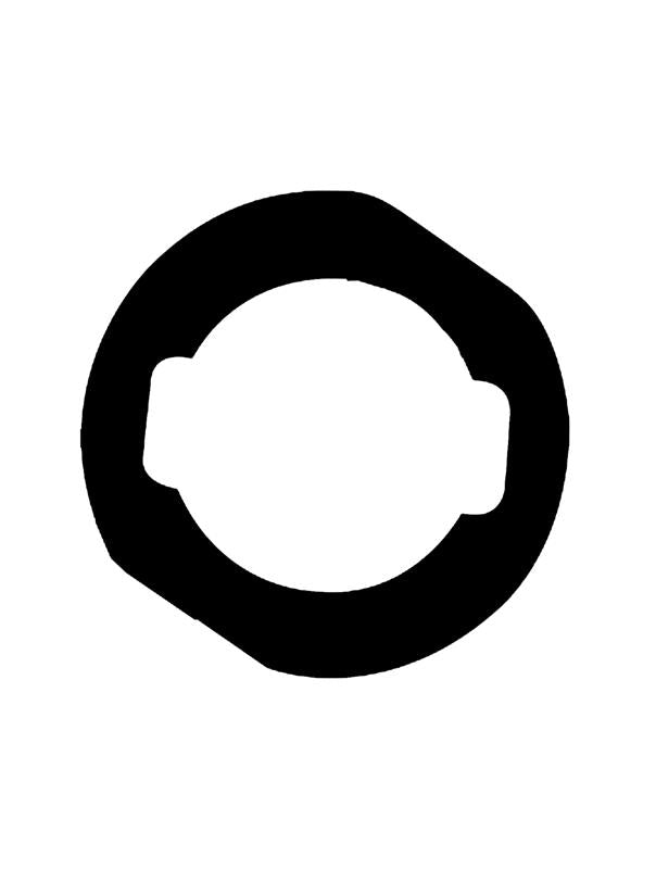 Junta de boton de inicio para iPad Mini 3 / Air 2 / Pro 9.7" (Negro) (Paquete de 10)