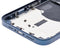 Tapa trasera para iPhone 12 con componentes pequenos pre-instalados (Version internacional) (Usada, original, Grado C) (Azul)
