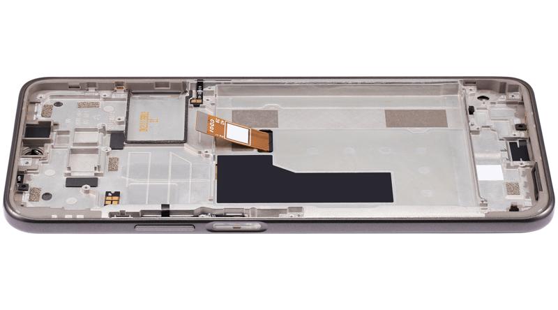Pantalla LCD con marco para Nokia G300 (Reacondicionado) (Meteor Grey)