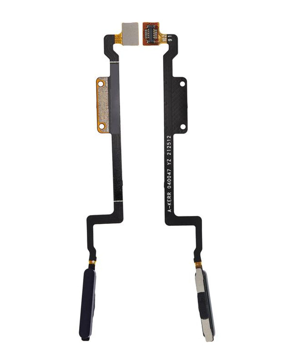 Lector de huellas digitales con cable flex para Motorola Edge Plus (2022) / Edge 30 Pro / Edge X30 (Negro)