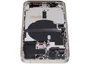 Tapa trasera para iPhone 13 Pro con componentes pequeños pre-instalados (versión internacional) (Usado original Grado B) (Plata)