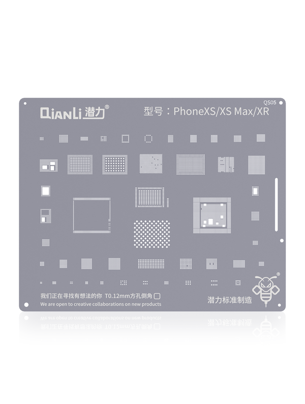 Stencil Qianli para iPhone XR / iPhone XS / iPhone XS Max