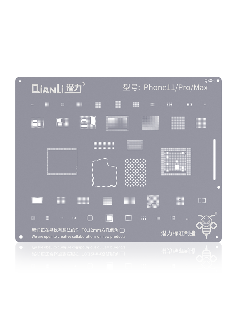 Stencil Qianli para iPhone 11 y iPhone 11 Pro