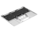 Carcasa superior con teclado para MacBook Pro 13" con Touch Bar A1706 (Finales 2016 / Mediados 2017) (Ingles UK) (Original usado: Grado A) (Plata)