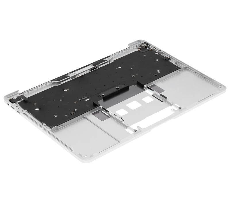 Carcasa superior con teclado para MacBook Pro 13" con Touch Bar A1706 (Finales 2016 / Mediados 2017) (Ingles UK) (Original usado: Grado A) (Plata)