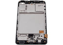 Pantalla OLED con marco para Samsung Galaxy A41 (A415 / 2020) (Prism Crush Black) reacondicionada