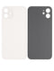 Tapa trasera para iPhone 12 con adhesivo 3M (Blanco)