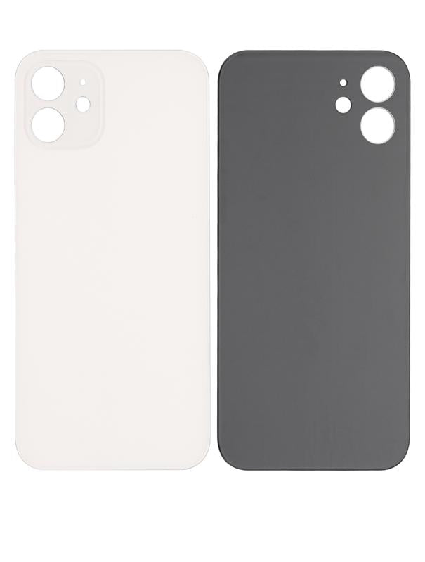 Tapa trasera para iPhone 12 con adhesivo 3M (Blanco)