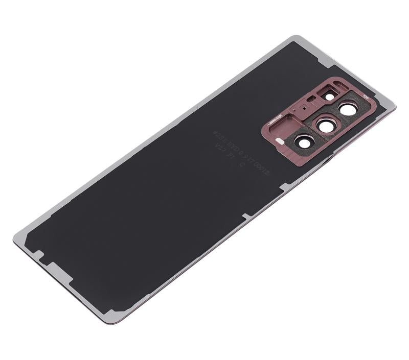 Tapa trasera con lente de camara para Samsung Galaxy Z Fold 2 5G (F916) (Mystic Bronze)