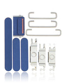 Botones duros (Encendido / Volumen / Cambio) para iPhone 12 (Azul)