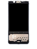 Pantalla LCD con marco para BlackBerry KEYone (Reacondicionado, Plata)