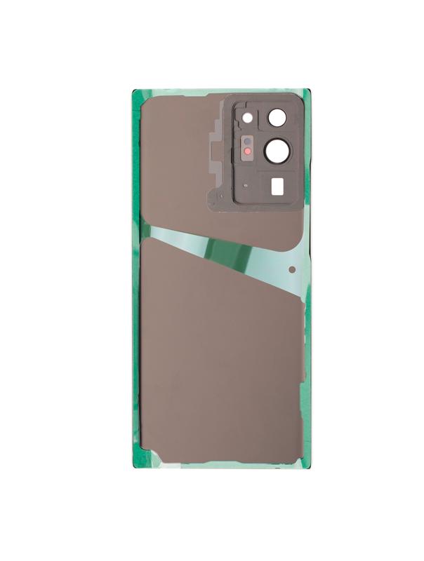 Tapa trasera con lente de camara para Samsung Galaxy Note 20 Ultra (Negro mistico)
