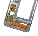 Carcasa intermedia para Samsung Galaxy S10 (con piezas pequeñas) (Azul Prisma)