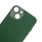 Tapa trasera para iPhone 13 con componentes pequenos pre-instalados (Version internacional) (Original usada: Grado A) (Verde)
