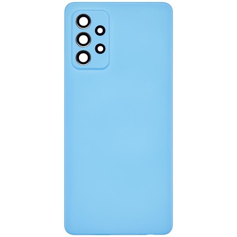 Tapa trasera de vidrio para Samsung Galaxy A72 (A725 / 2021) Awesome Blue