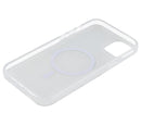 Funda Slim Trance Vibrato para iPhone 14 Plus MagSafe Gris/Oro 01