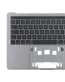 Ensamblaje de la parte superior con batería y teclado para MacBook Pro 13" (A1989 / Finales de 2018 / Principios de 2019) (Teclado UK) (Gris Espacial)