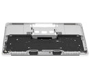 Carcasa superior con teclado para MacBook Pro 13" con Touch Bar (A1706 / Finales de 2016 / Mediados de 2017) (Inglés UK) (Original Usada: Grado Nuevo) (Plateada)
