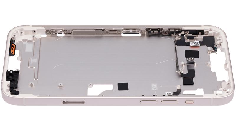Carcasa media con boton de encendido y volumen para iPhone 14 Plus (Version internacional) (Starlight)