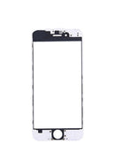 Cristal frontal con marco para iPhone 6 Plus (Paquete de 2) (Blanco)