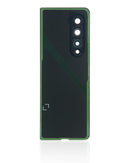 Tapa trasera con lente de camara para Samsung Galaxy Z Fold 3 5G (F926) (Phantom Black)