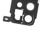 Lente de camara trasera con aro para Samsung Galaxy S20 Plus (Negro Cosmico)