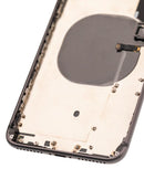 Tapa trasera con componentes pequenos pre-instalados para iPhone 8 Plus (Usada, Calidad B) (Gris Espacial)