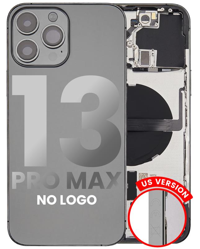 Tapa trasera para iPhone 13 Pro Max (Version US) (Sin Logo) Gris Espacial