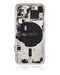 Tapa trasera para iPhone 13 Mini con componentes pequenos pre-instalados (Version internacional, Rosa)