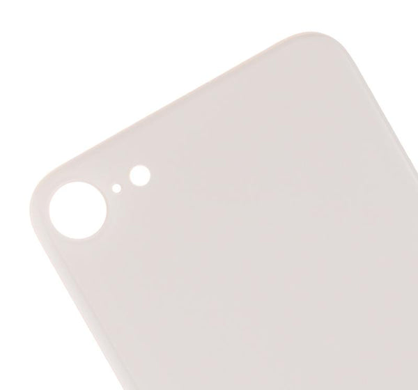 Tapa trasera para iPhone 8 / SE (2020) con adhesivo 3M (Agujero grande para camara) (Dorado)