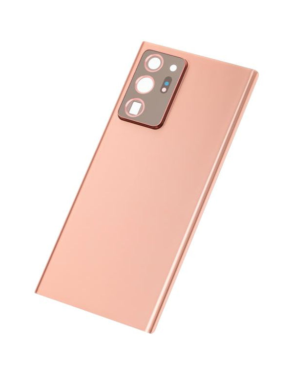 Tapa trasera con lente de camara para Samsung Galaxy Note 20 Ultra (Sin logo) (Mystic Bronze)