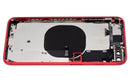 Tapa trasera para iPhone 8 Plus con componentes pequenos pre-instalados (Rojo)