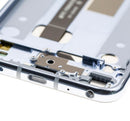 Pantalla LCD con marco para LG Q70 (Reacondicionado) (Azul Espejo)