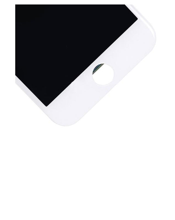 Pantalla LCD para iPhone 7 con placa de metal (Blanco)