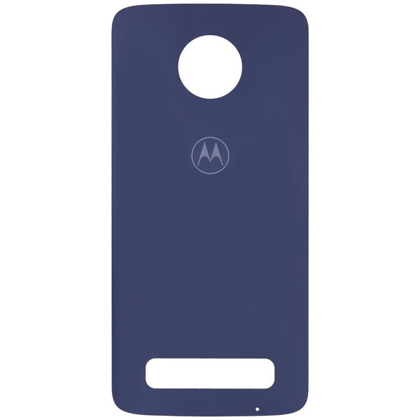 Tapa trasera original para Motorola Moto Z3 Play (XT1929 / 2018) en color índigo profundo