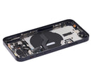 Tapa trasera para iPhone 12 Mini con componentes pequeños pre-instalados (Versión Internacional, Negro)