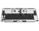 Cubierta superior con bateria y teclado para MacBook Pro 15" con Touch Bar (A1707 / Finales 2016 / Mediados 2017) (Ingles UK) (Plata)